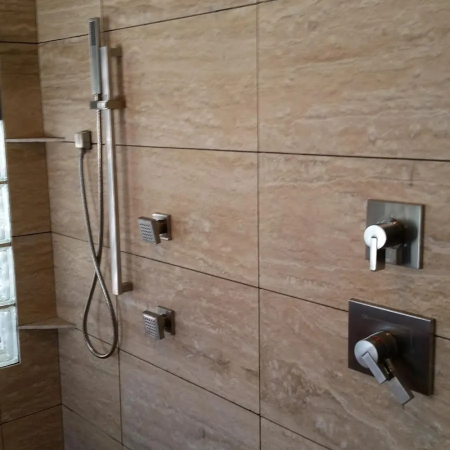 Shower fixture installation for Frozen Pipe Repair in Peru
